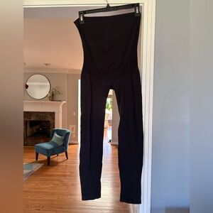 Seraphine Maternity Black Stretch Leggings